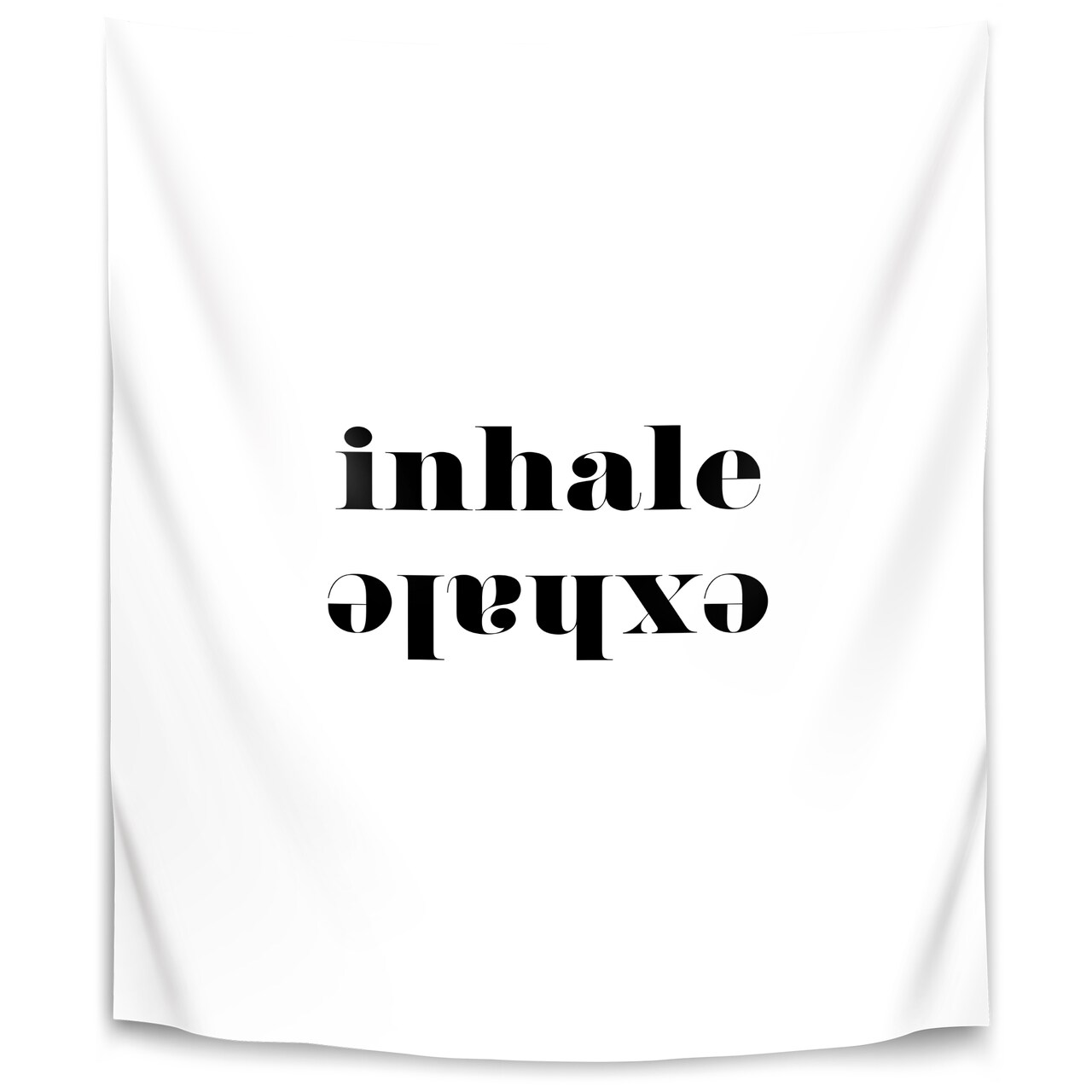 Inhale Exhale by Blursbyai  Wall Tapestry - Americanflat